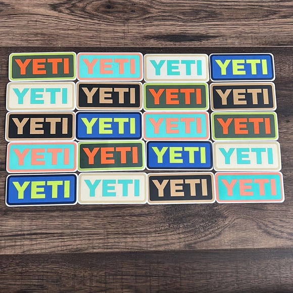 Other - Yeti stickers (20)